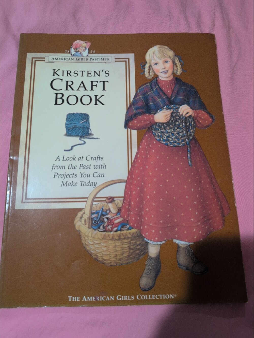 American Girl Past Times Kirstens Craft Book